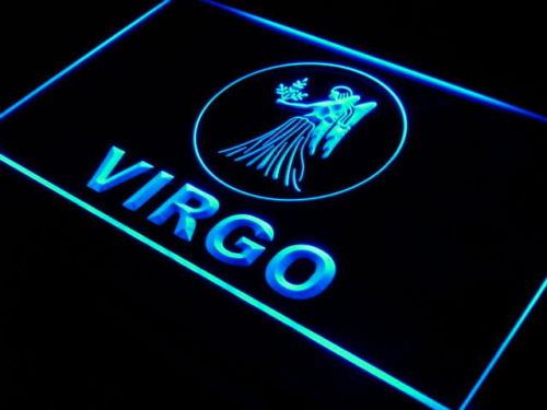 Virgo Zodiac LED Light Sign